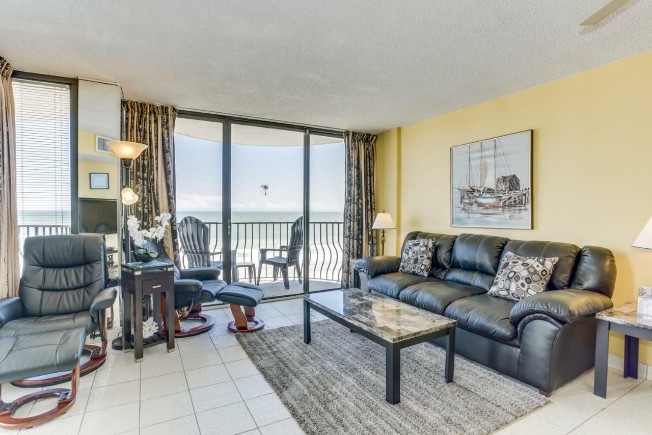 Oceanfront 3 Bdr Condo With 2 Beach Front Terraces Миртл-Бич Экстерьер фото